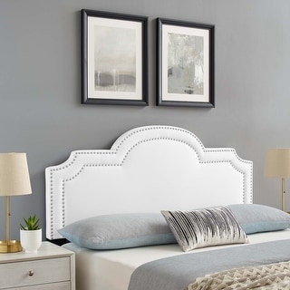 Belinda Performance Velvet Twin Headboard - Bed Bath & Beyond - 35485294