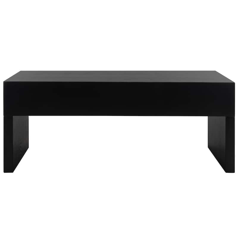 SAFAVIEH Home Collection Rune Coffee Table W/ Drawers - 47" L x 24" D x 20" H