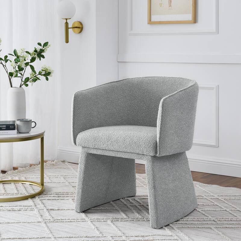 Modern Arm Chairs Leisure Chair Lazy Sofa Chair,Grey - Grey