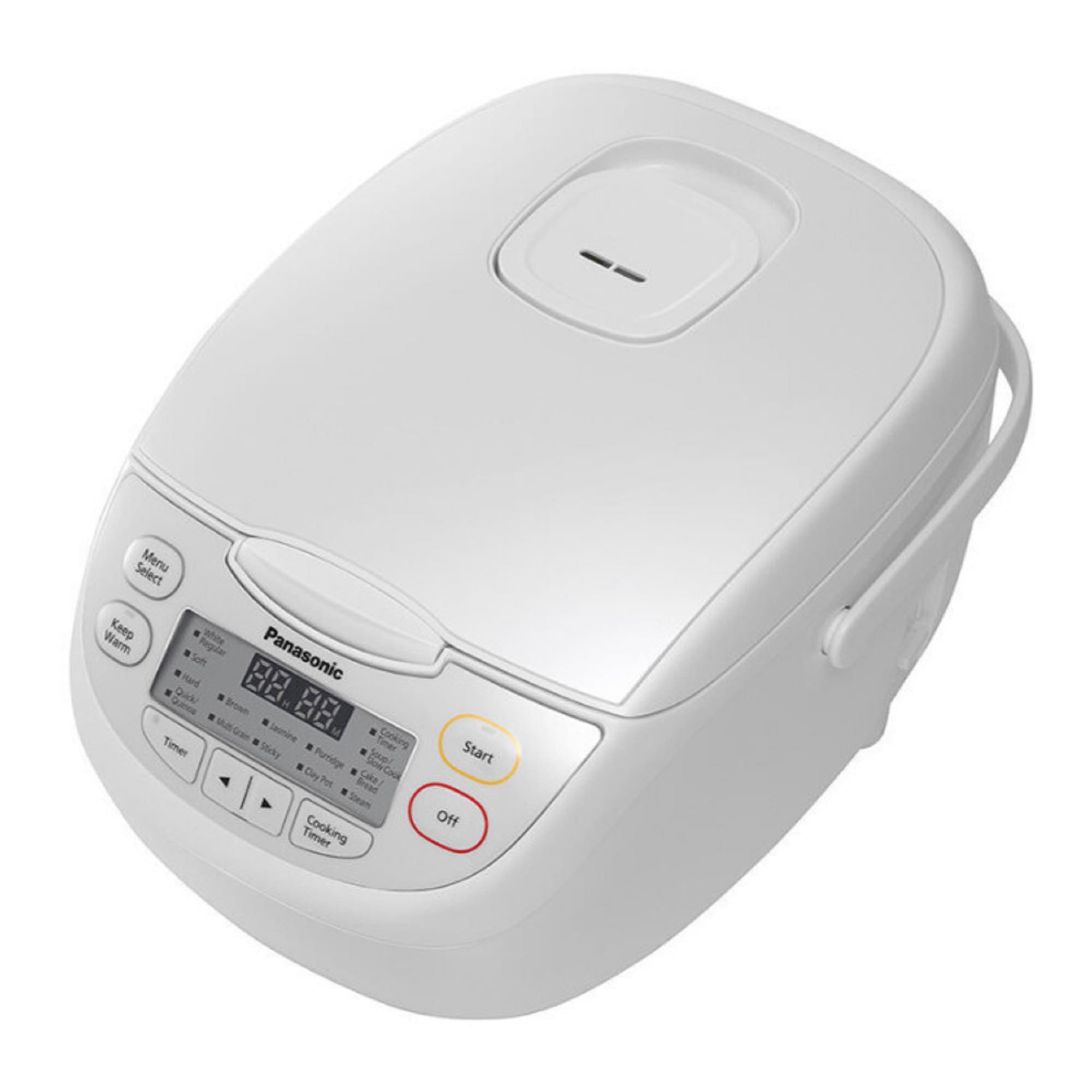 Panasonic SR-CN108 5-Cups Rice and Grains Multi-Cooker (White 
