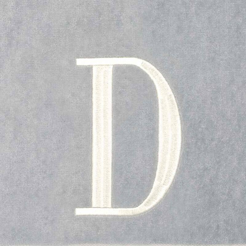 Avanti Linens GRY/IVR Monogram 5-Piece Towel Set