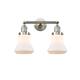 Option Brushed Satin Nickel / Matte White