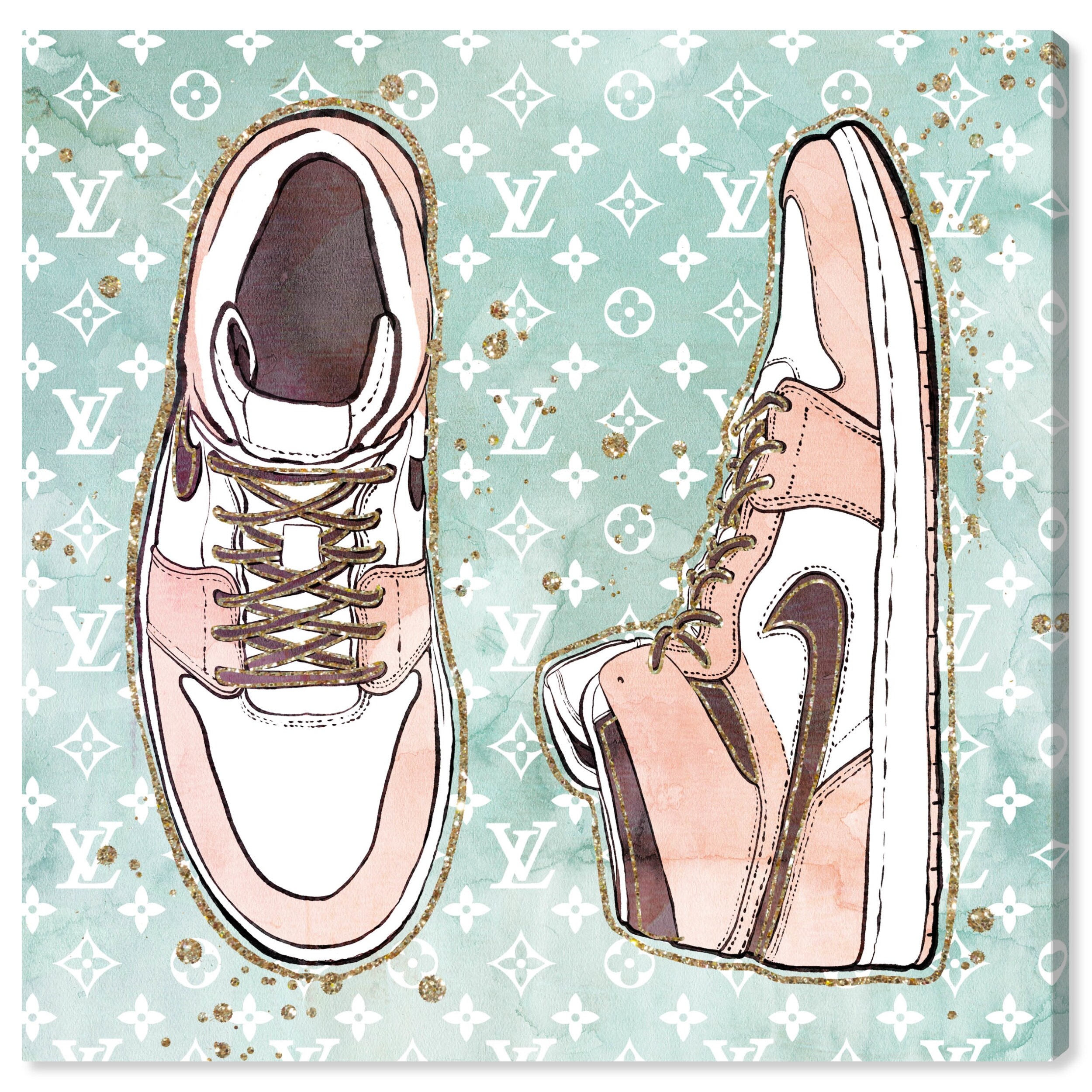 Blush canvas shoes clearance