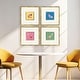 preview thumbnail 4 of 2, Paragon Colorful Koi Framed Art - Set of 4