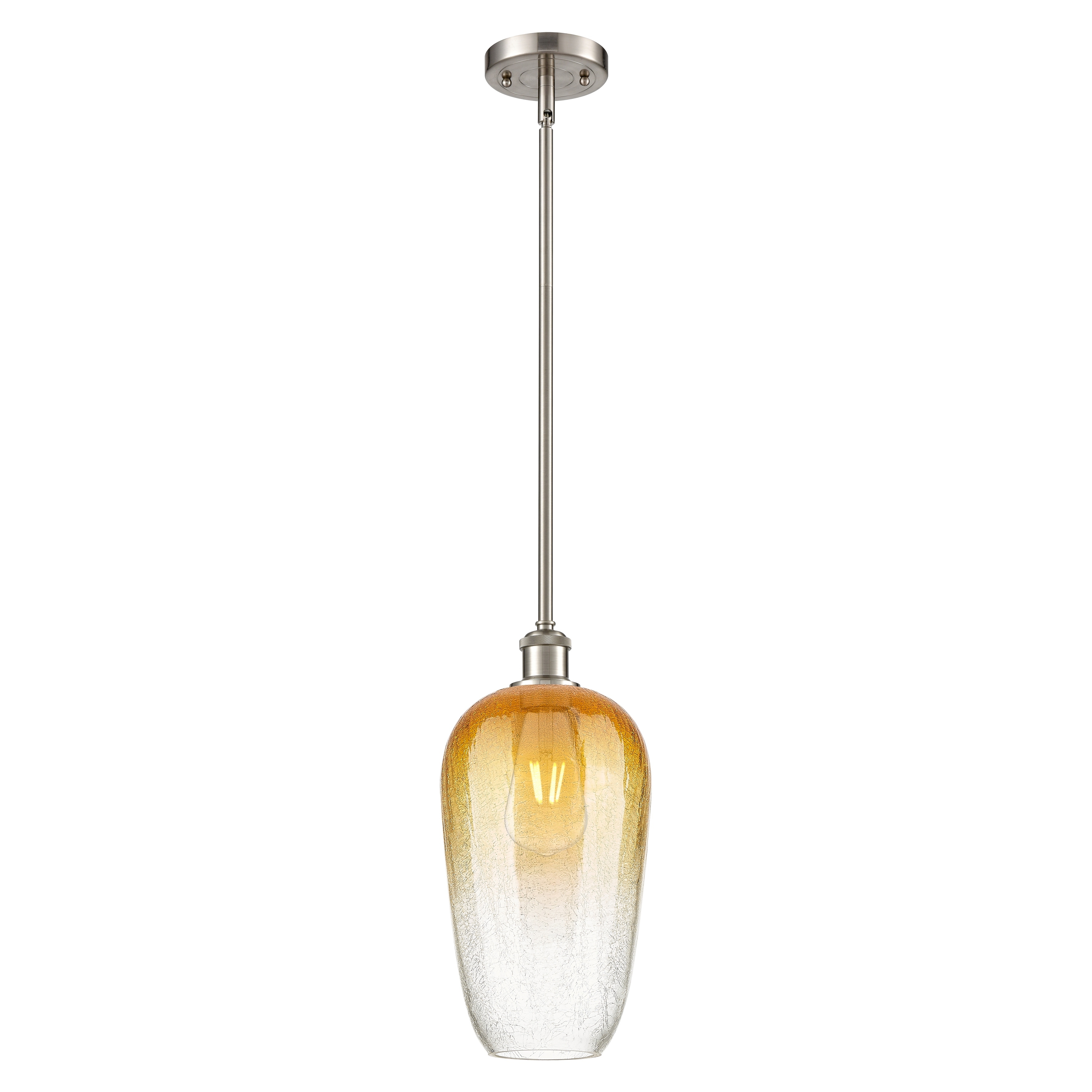 Innovations Lighting Endless Possibilities Ballston - Brookhaven Flute - 1 Light 7" Stem Hung Mini Pendant