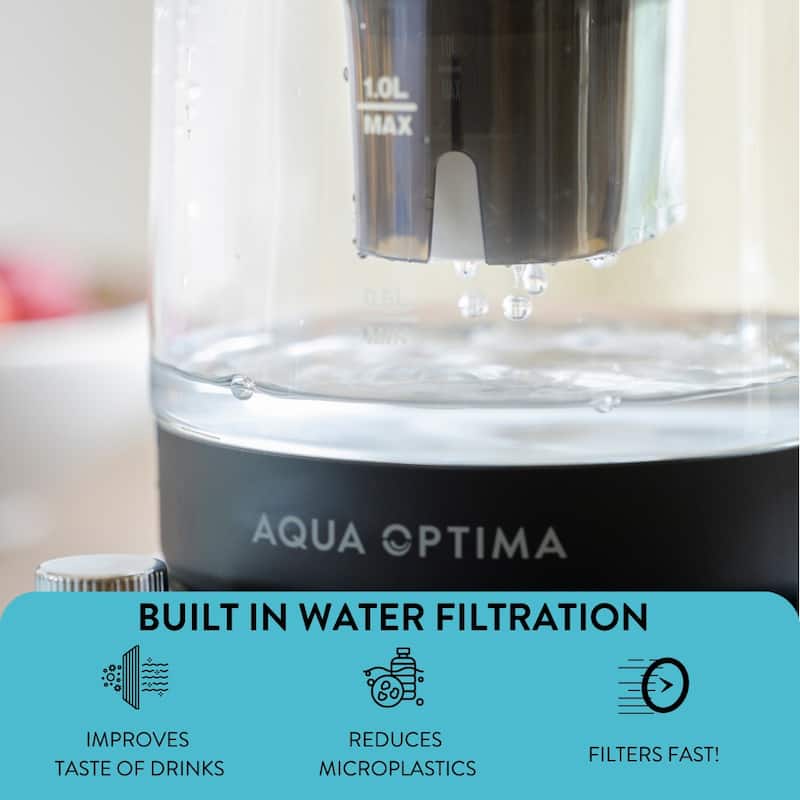 Aqua Optima Electric Kettle with Water Filter