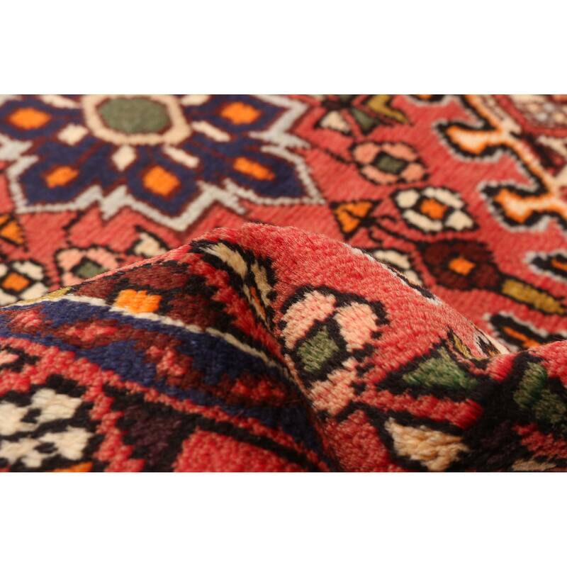 ECARPETGALLERY Hand-knotted Andelz Red Wool Rug - 3'4 x 4'9