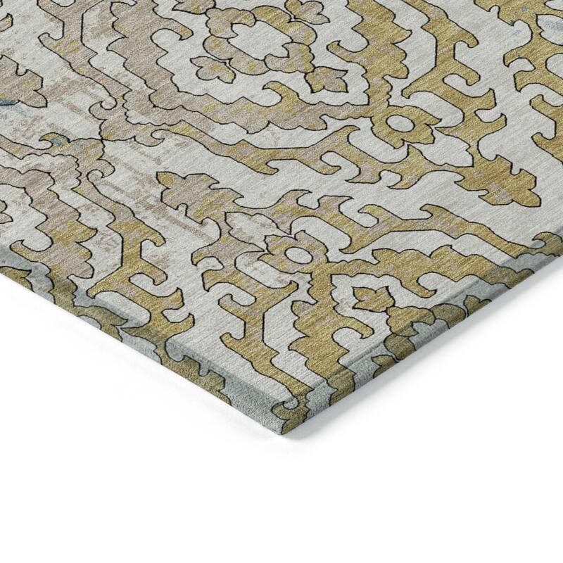 Machine Washable Indoor/ Outdoor Chantille Transitional Rug