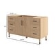 preview thumbnail 4 of 10, Fresca FCB4460 Sawyer 60" Single Free Standing Vanity Cabinet Only
