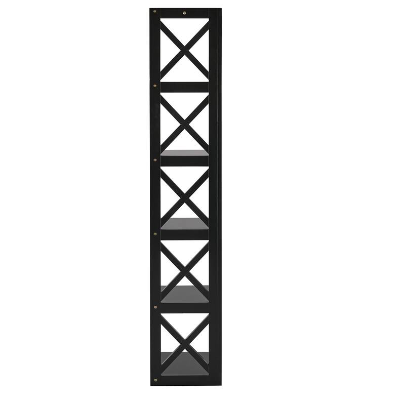 Kelsey X-Frame 5-Shelf Bookcase by iNSPIRE Q Classic