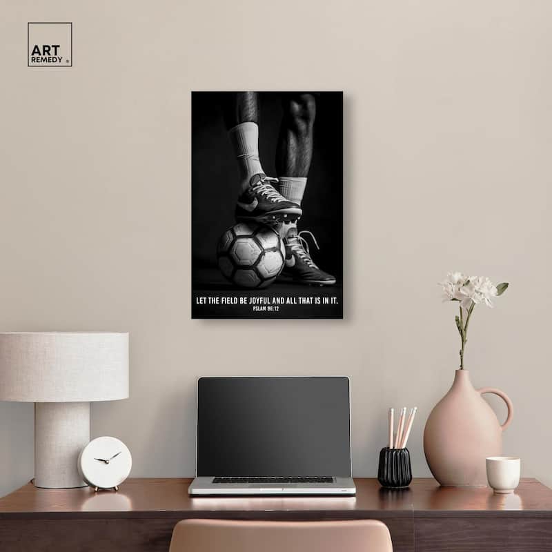 Let the Field be Joyful Canvas by Art Remedy, Gallery Wrapped
