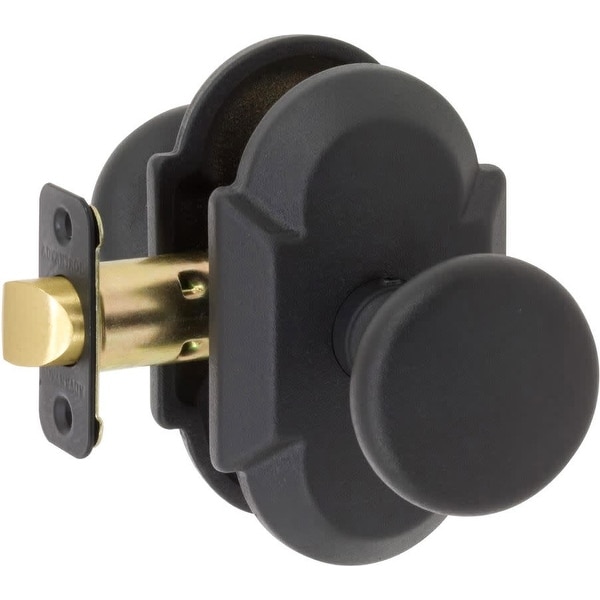 Delaney BP-100TB-TU Tuscan Single Cylinder Keyed Entry Door Knob Set from the SandCast Collection with Curved Rosette