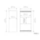 ClosetMaid Modular Storage 3-Shelf Unit