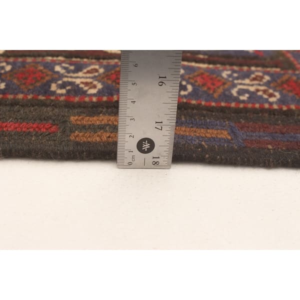 dimension image slide 1 of 2, ECARPETGALLERY Hand-knotted Afghan Shiravan Light Khaki Wool Rug - 6'7 x 9'1