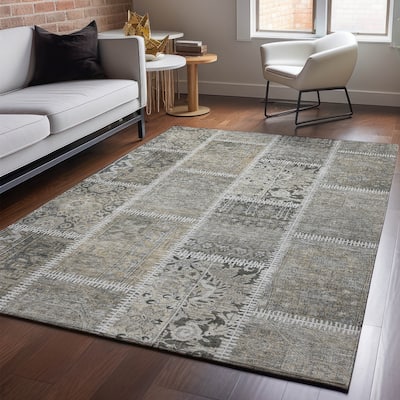 Premium Washable Super Soft Vintage Patchwork Mayfield Rug