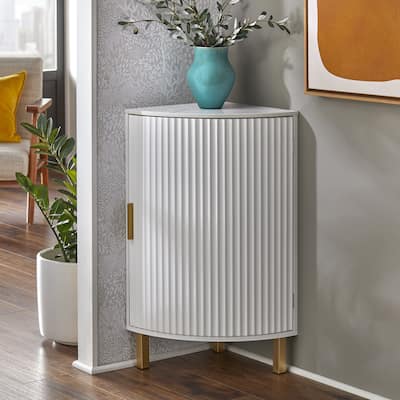 Lifestorey Dorion Corner Channel Front Cabinet