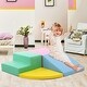 preview thumbnail 5 of 12, Soft Kids Playtime Corner Climber, Colorful 4-Piece Lightweight Climbing Indoor Set