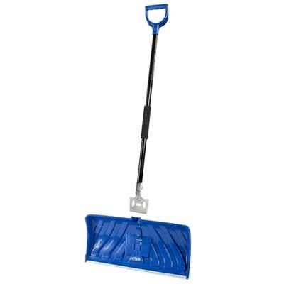 Snow Joe Edge Sjeg24 2-In-1 24-Inch Poly Blade Snow Pusher And Ice Chopper, Blue