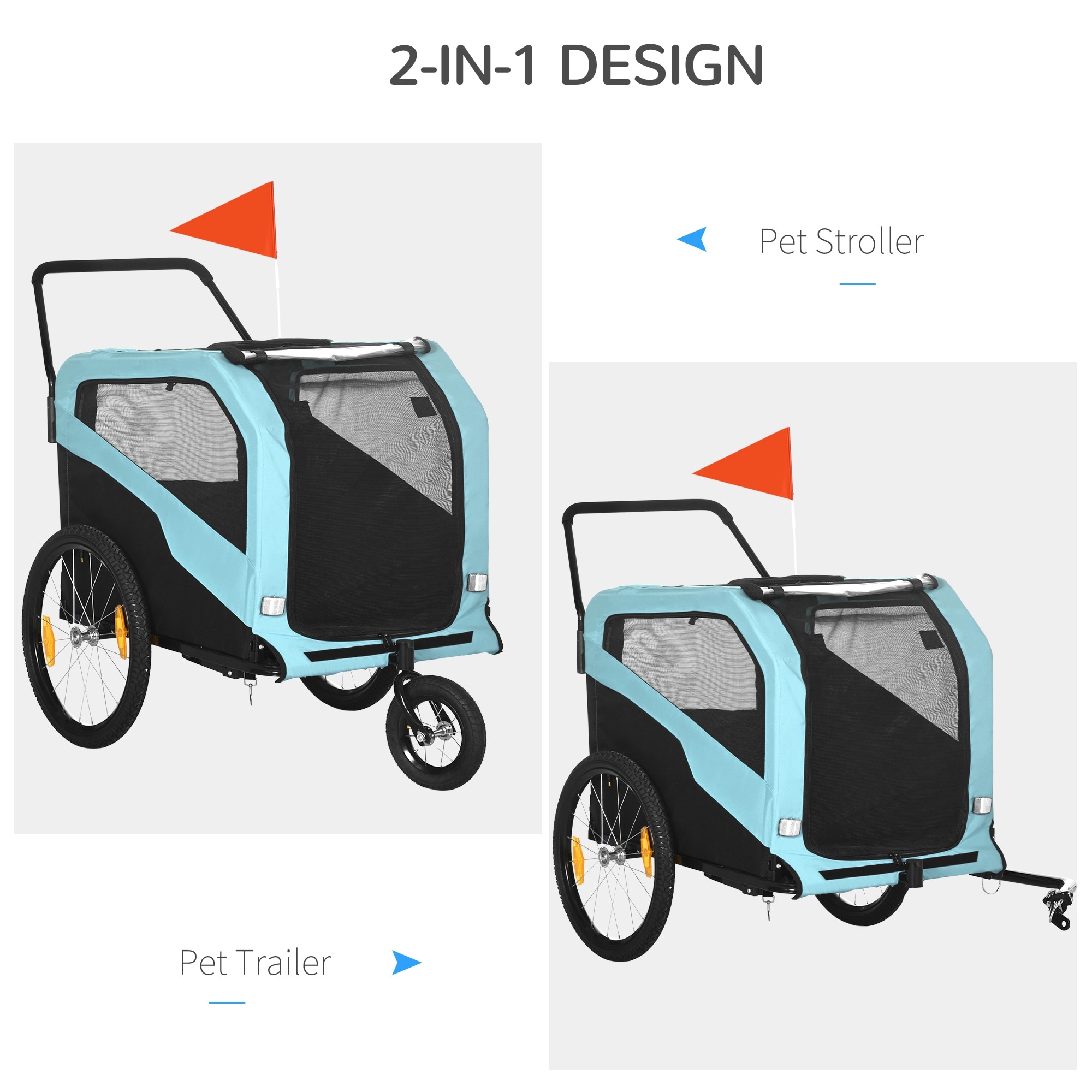 Aosom pet store trailer