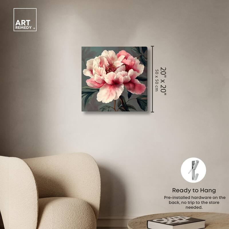 Opal Bloom I Canvas by Art Remedy, Gallery Wrapped