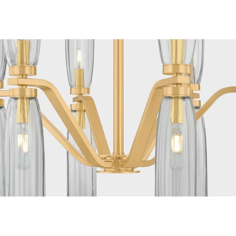 Hudson Valley Lighting 6813 Harpswell 12 Light 25" Wide Chandelier