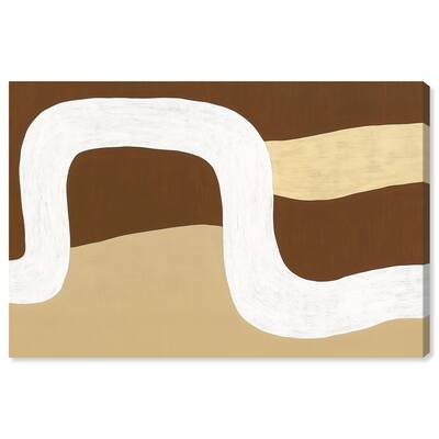 Minimal Wavy II Canvas by Art Remedy, Gallery Wrapped