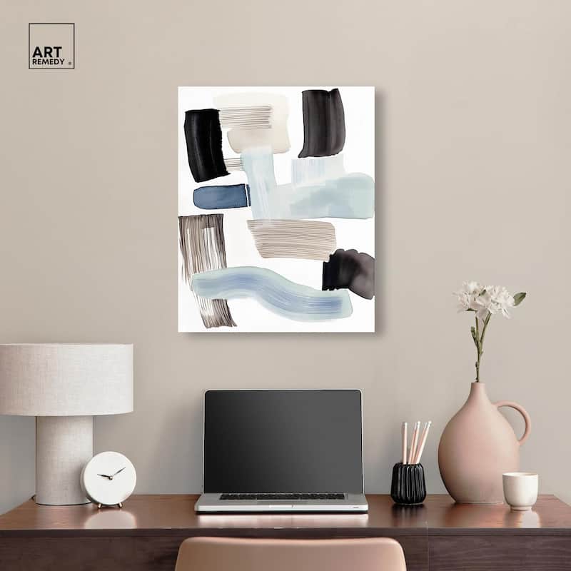 Abstract Order Canvas by Art Remedy, Gallery Wrapped