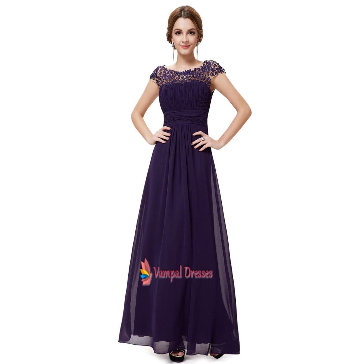 mother of the groom dresses purple