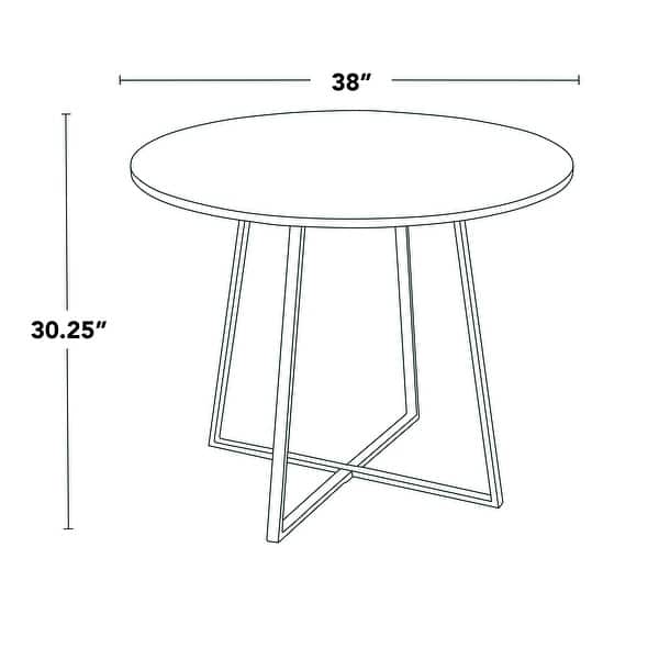 dimension image slide 0 of 2, Porch & Den Pugo-Vallen Black 5-Piece Dining Set
