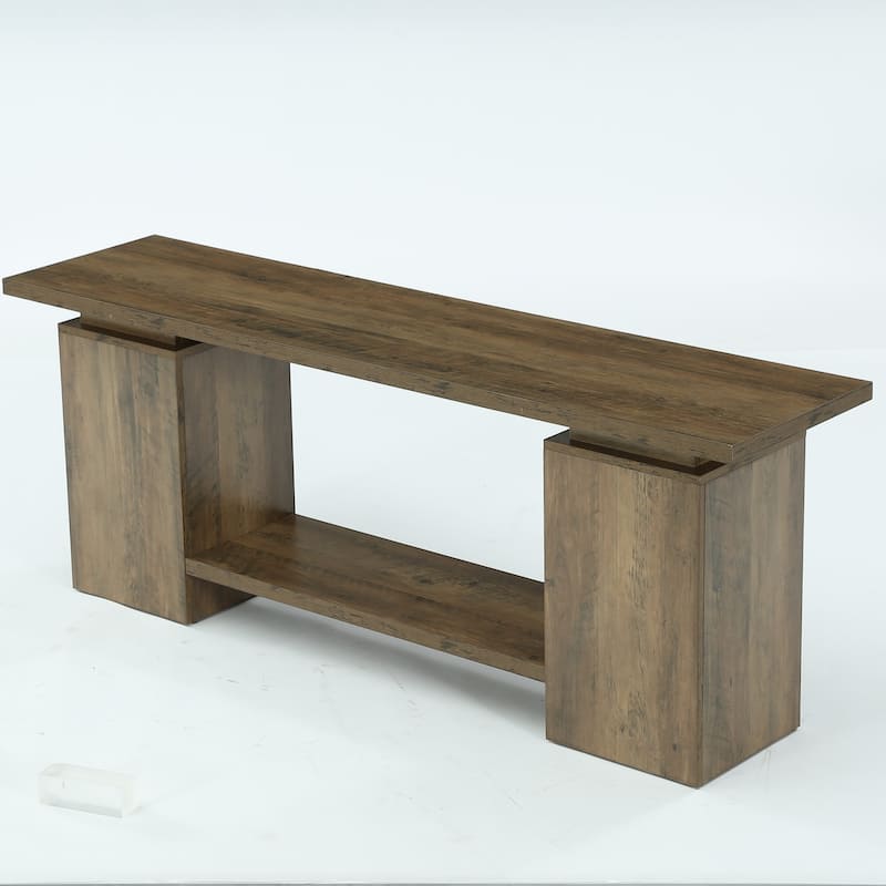 63" Rustic TV Stand for 55-75 Inch TVs