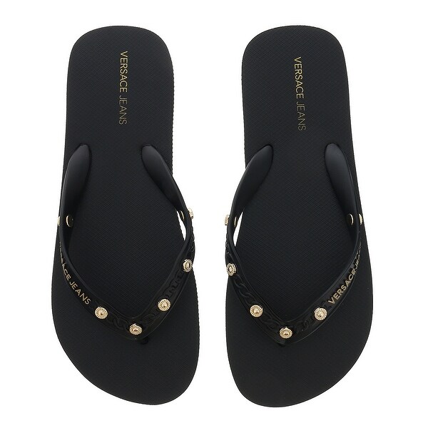 versace jeans flip flops