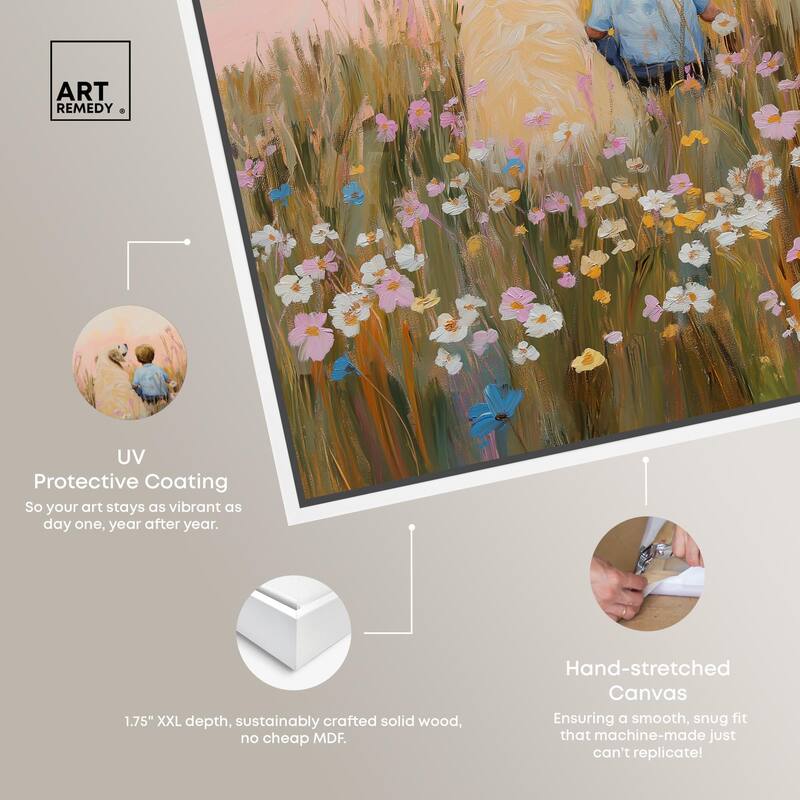 Sunset Companions Canvas by Art Remedy