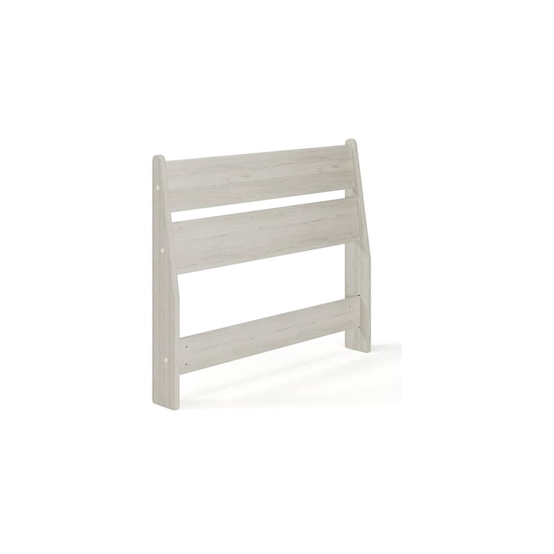 Signature Design by Ashley Socalle Light Natural Woodgrain Panel Headboard - Twin