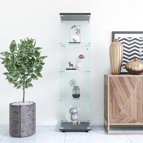 Floor standing curio cabinet sale