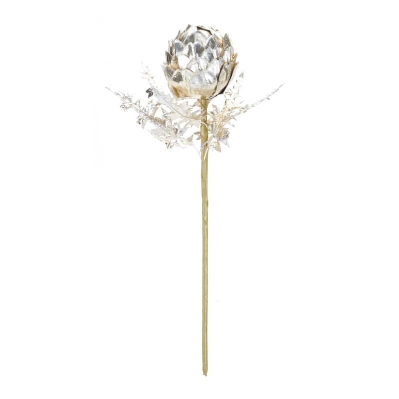 Metallic Artichoke Stem (Set of 2)