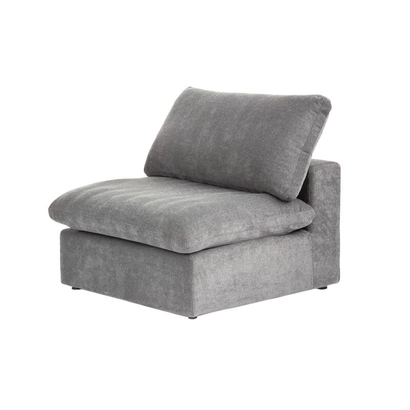 Convertible Modular Sectional Sofa, 5 Seater Corner Sofa with Pillows, 2 x 120.45 Minimalist Sofa Couch for Living Room