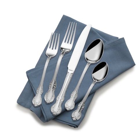 St. James Camden 18/10 Stainless Steel 80 piece Flatware Set