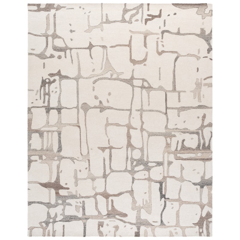 SAFAVIEH Handmade Rodeo Drive Dimka Wool Rug - 8' x 10' - Natural/Ivory