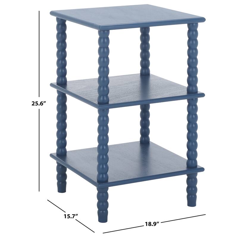 SAFAVIEH Dylin 3-Shelf Accent Table - 19"W x 16"D x 26"H