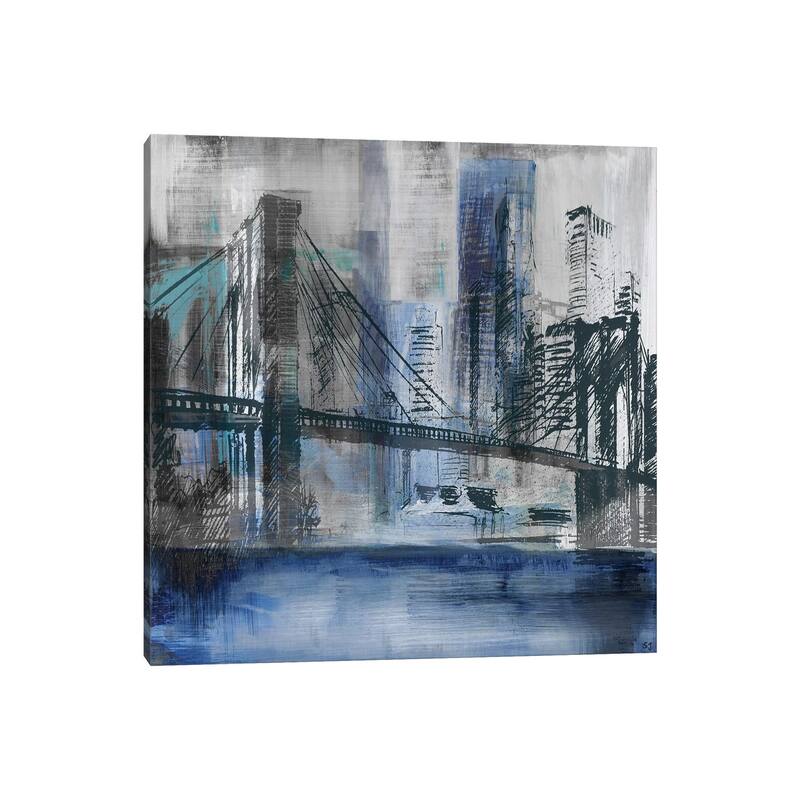 iCanvas "Brooklyn Bridge" by Susan Jill Canvas Print
