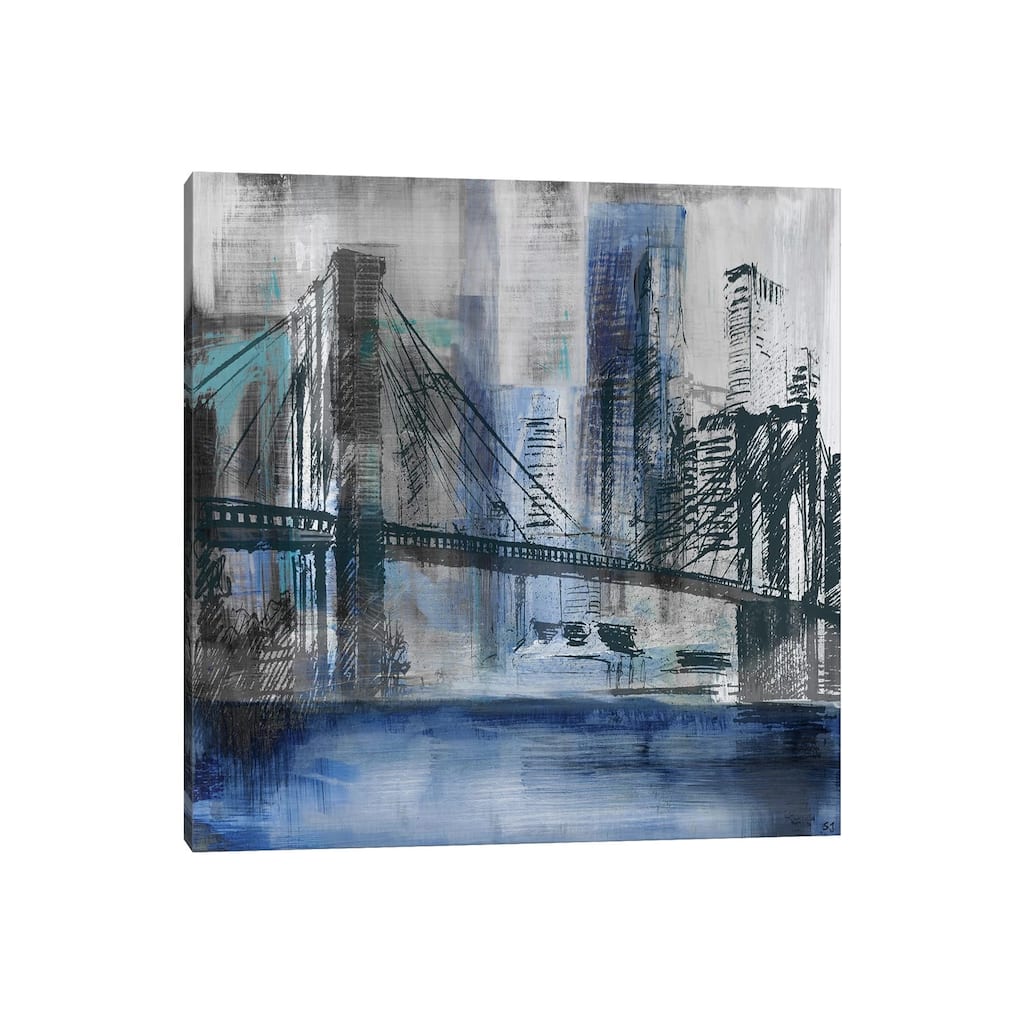 iCanvas "Brooklyn Bridge" by Susan Jill Canvas Print