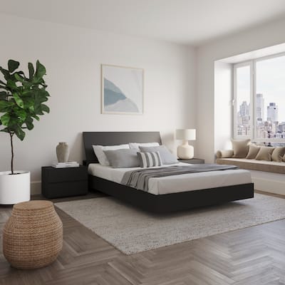 Porter 4-Piece Floating Platform Bedroom Set