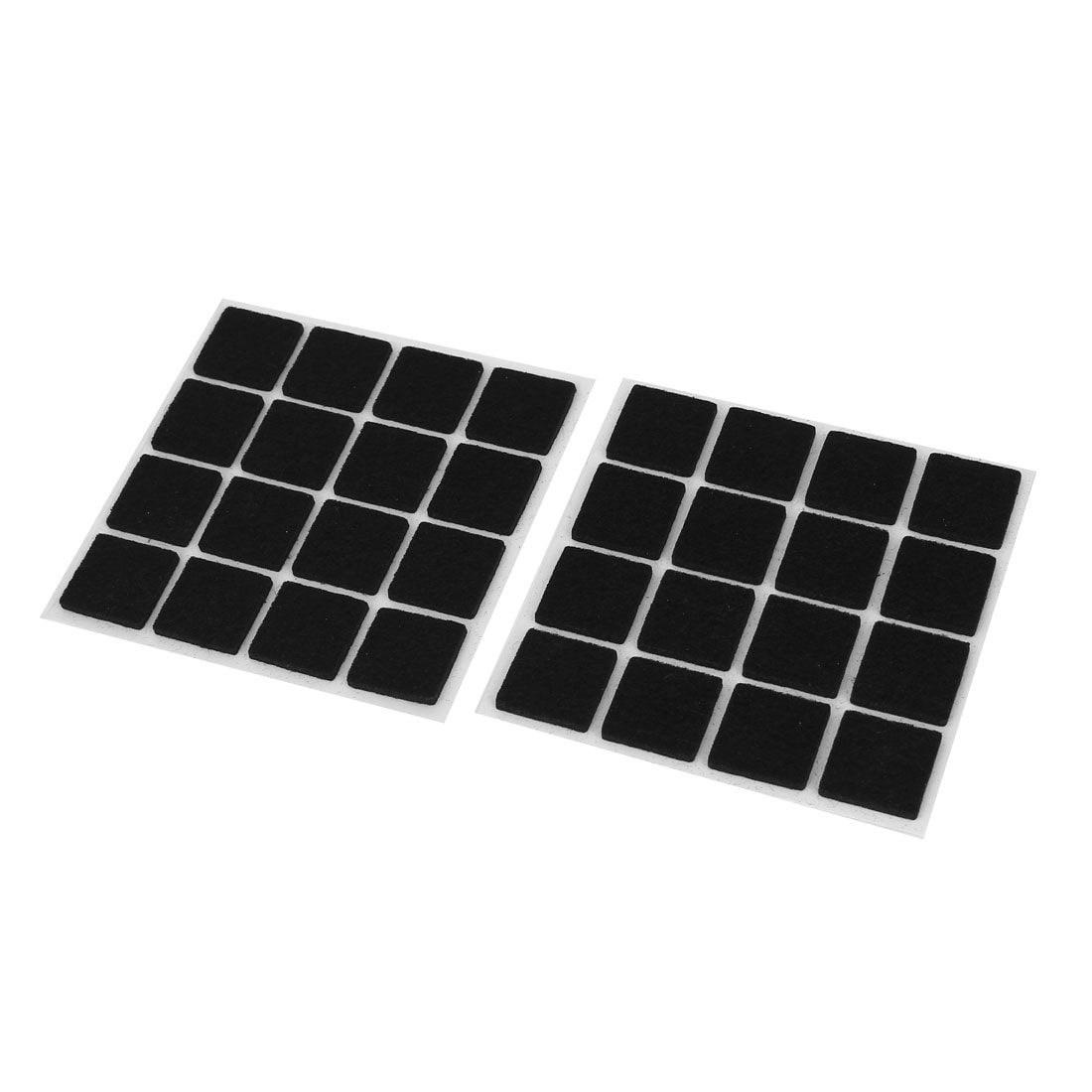 Self Adhesive Floor Protectors Furniture Felt Square Pads 32pcs Black On Sale Overstock 18371903