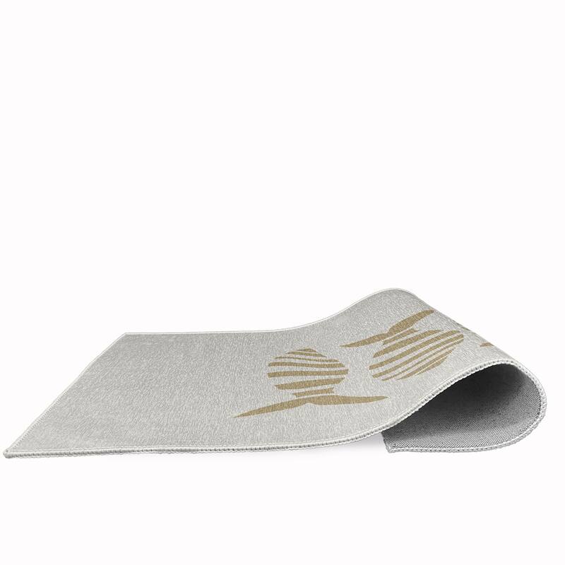 Puzzle Fish Nautical Chenille Rug