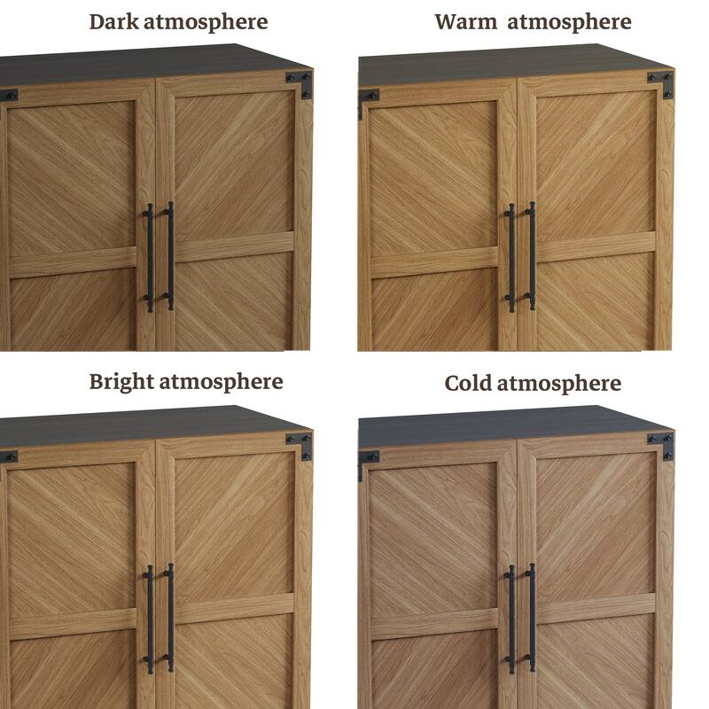 2 Doors Vintage Magician Storage Cabinet