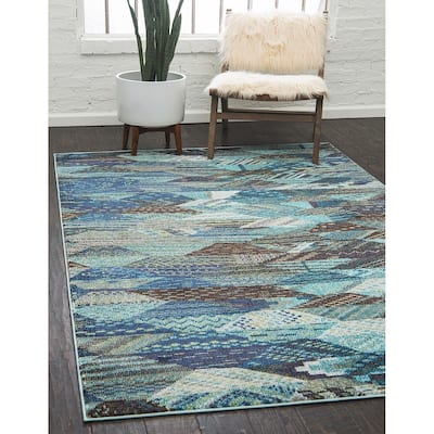 Contemporary Tazetta Collection Area Rug