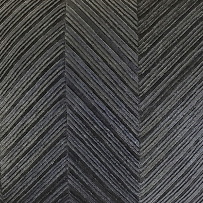 Edie At Home Chevron Velvet Decorative Pillow 20x20