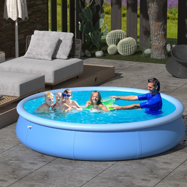 AVENLI Inflatable Swimming Pool Above Ground - Bed Bath & Beyond