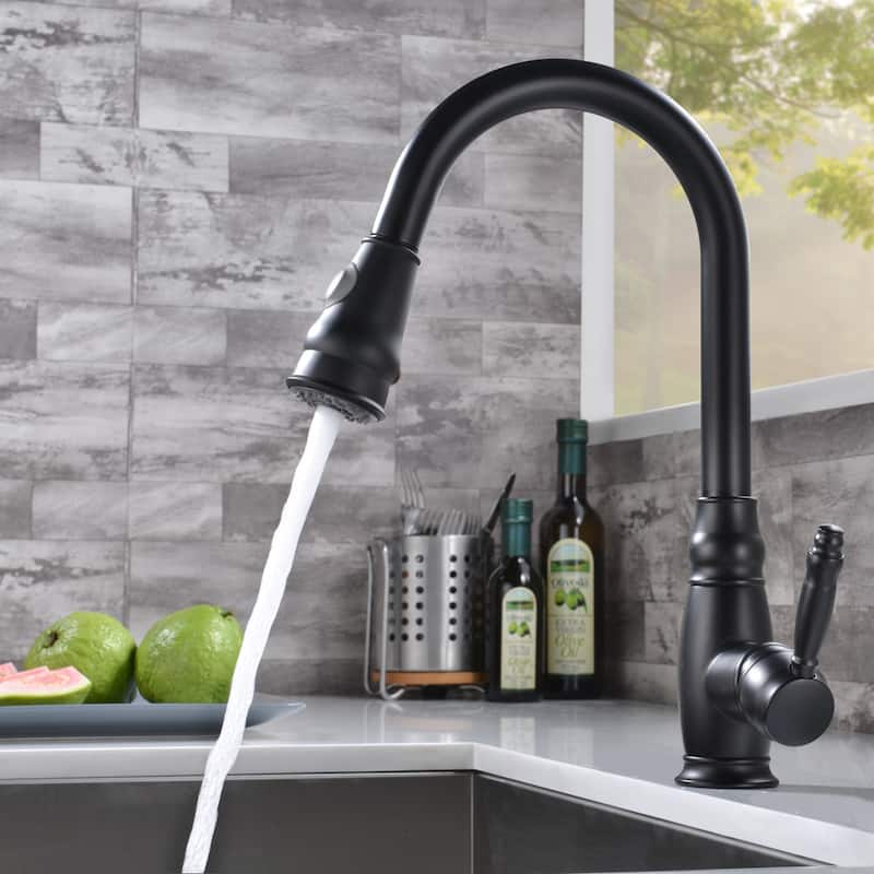 Single Handle Pull Down Kitchen Faucet