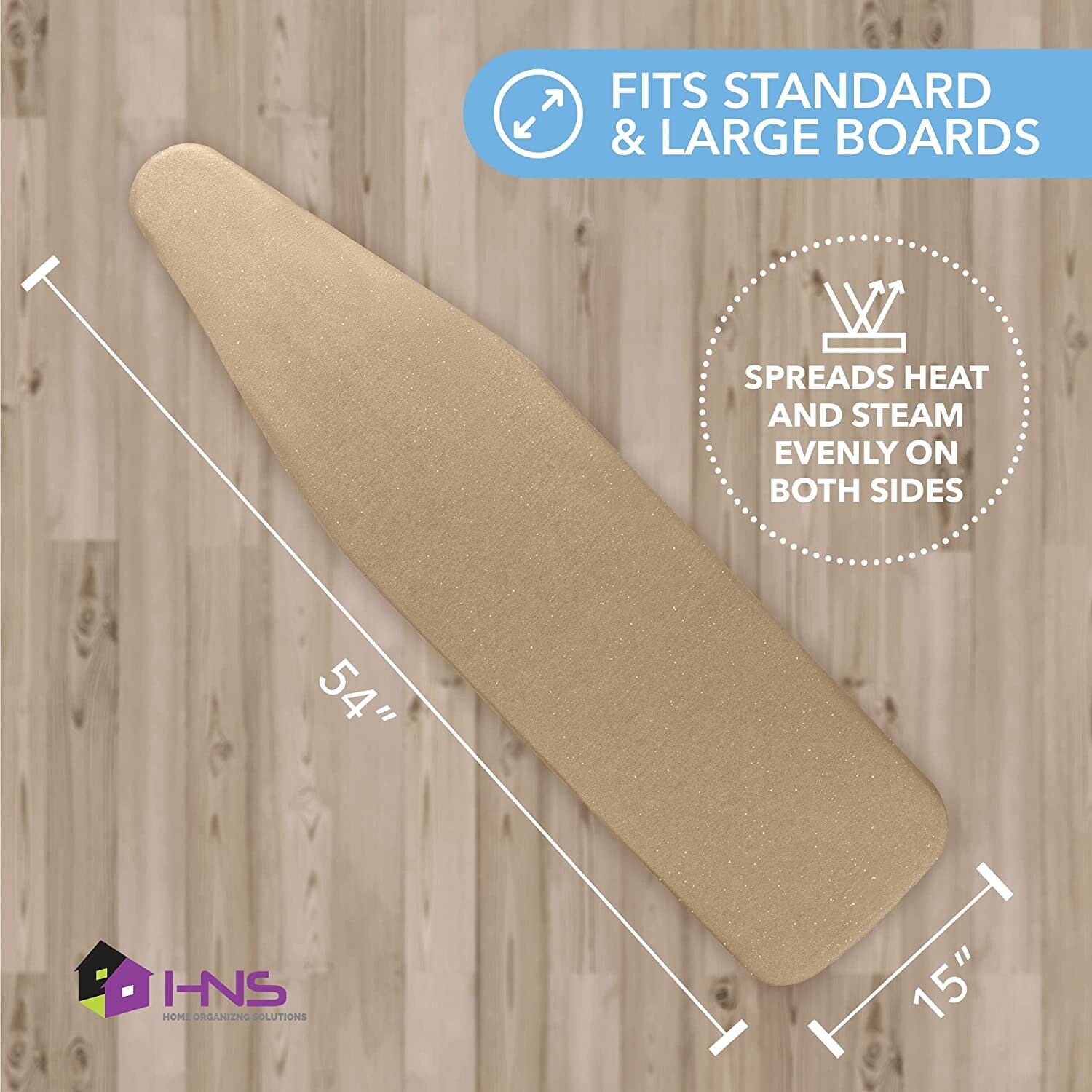 Household Essentials Table Top Silicone-Coated Ironing Board Pad